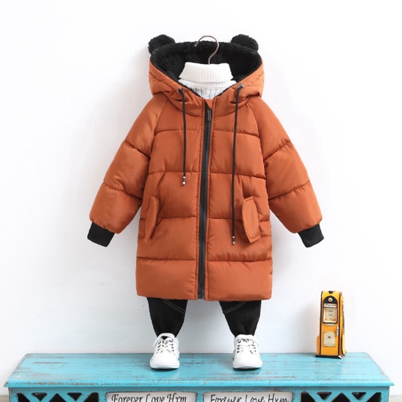 CROAL CHERIE Girls Jackets Kids Boys Coat Children Winter Outerwear & Coats Casual Baby Girls Clothes Autumn Winter Parkas (7)
