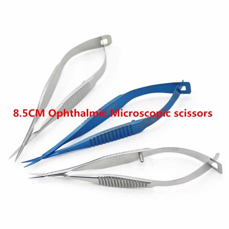 8-5CM-Ophthalmic-Microscopic-animal-experiment-Vascular-scissors-Conjunctiva-Corneal-Iris-Capsulotomy-Vannas-Scissors (1)