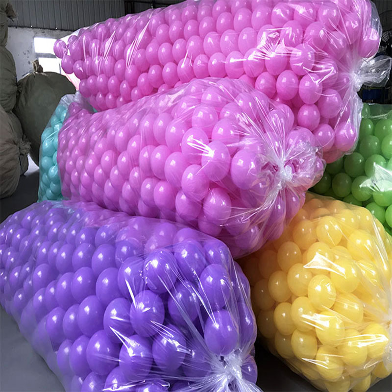 100/200pcs 5.5cm Balls Pool Balls Soft Plastic Ocean Ball For Playpen ...