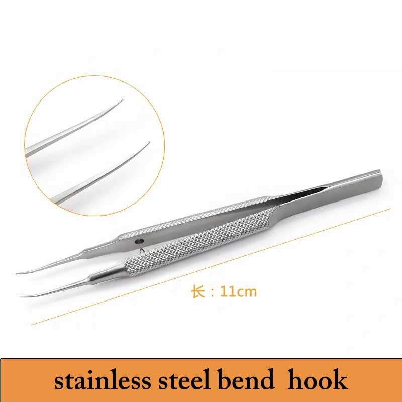 11cm-Stainless-Steel-Round-Handle-Micro-Tweezers-Eyelid-Tweezers-Tooth-Platform-Ophthalmic-Instruments-Makeup-tools-accessories (3)