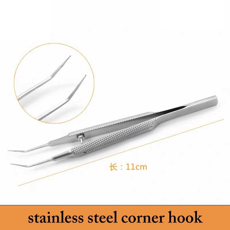 11cm-Stainless-Steel-Round-Handle-Micro-Tweezers-Eyelid-Tweezers-Tooth-Platform-Ophthalmic-Instruments-Makeup-tools-accessories (5)