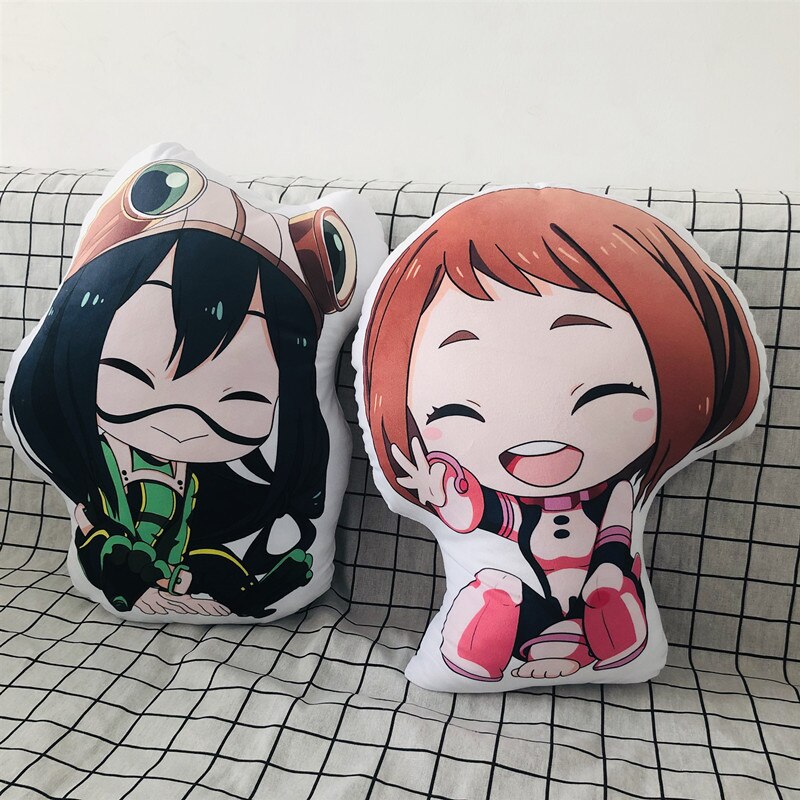 40cm Japanese Anime Props Cos My Hero Academia Deku Asui Tsuyu OCHACO ...