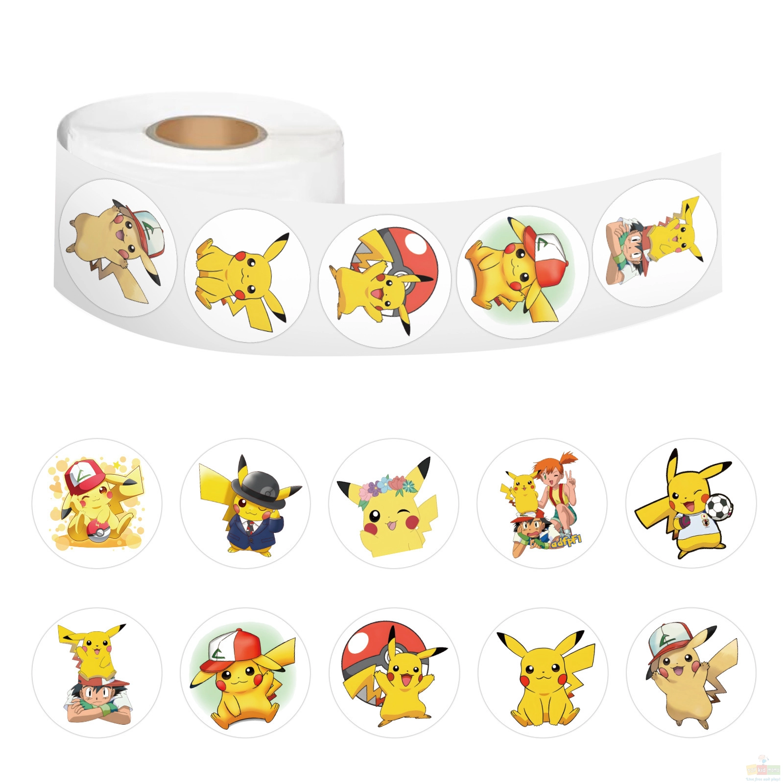 Pikachu Sealing Stickers