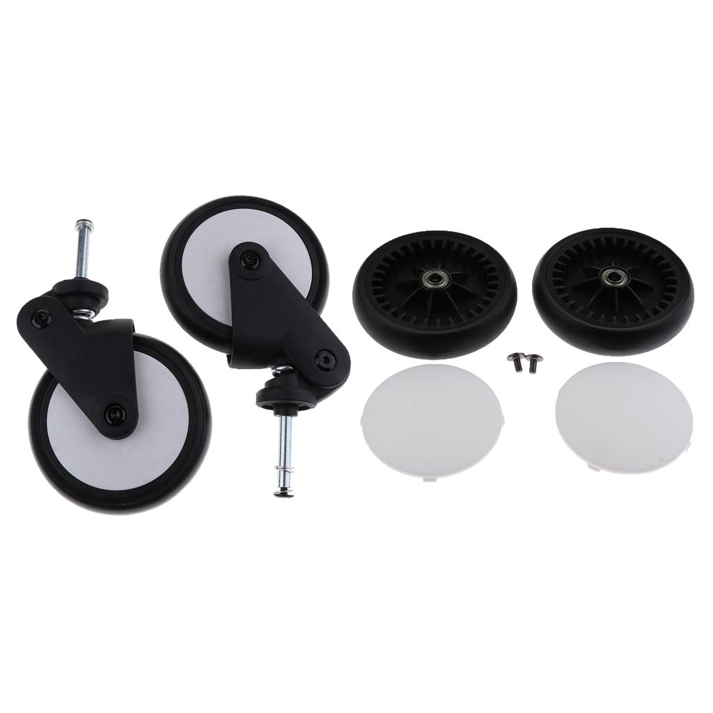 Baby Stroller Accessories - Wheel (2 Front / 2 Rear) for & 
