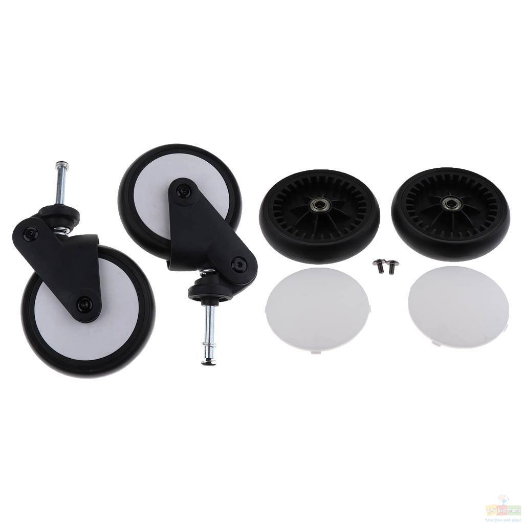 Baby Stroller Accessories - Wheel (2 Front / 2 Rear) for & 