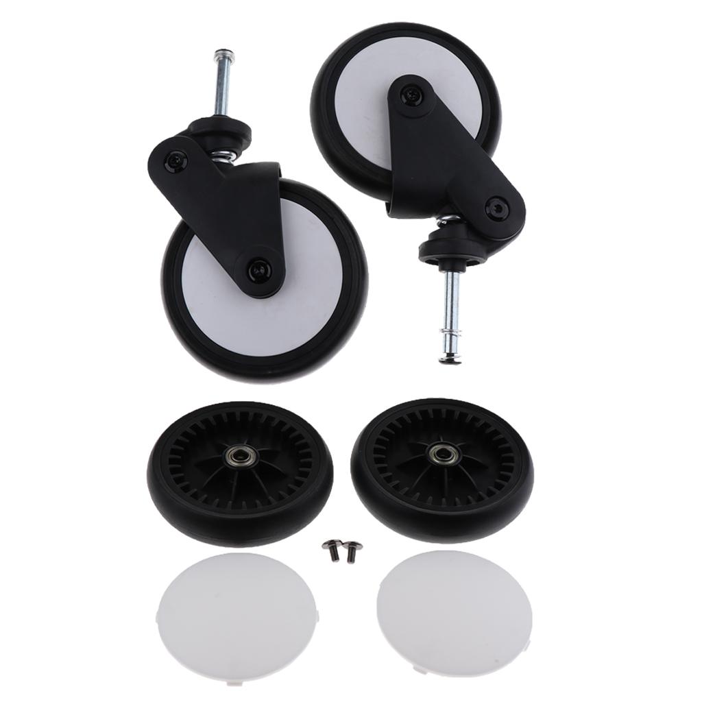 Baby Stroller Accessories - Wheel (2 Front / 2 Rear) for & 