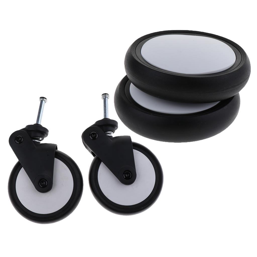 Baby Stroller Accessories - Wheel (2 Front / 2 Rear) for & 