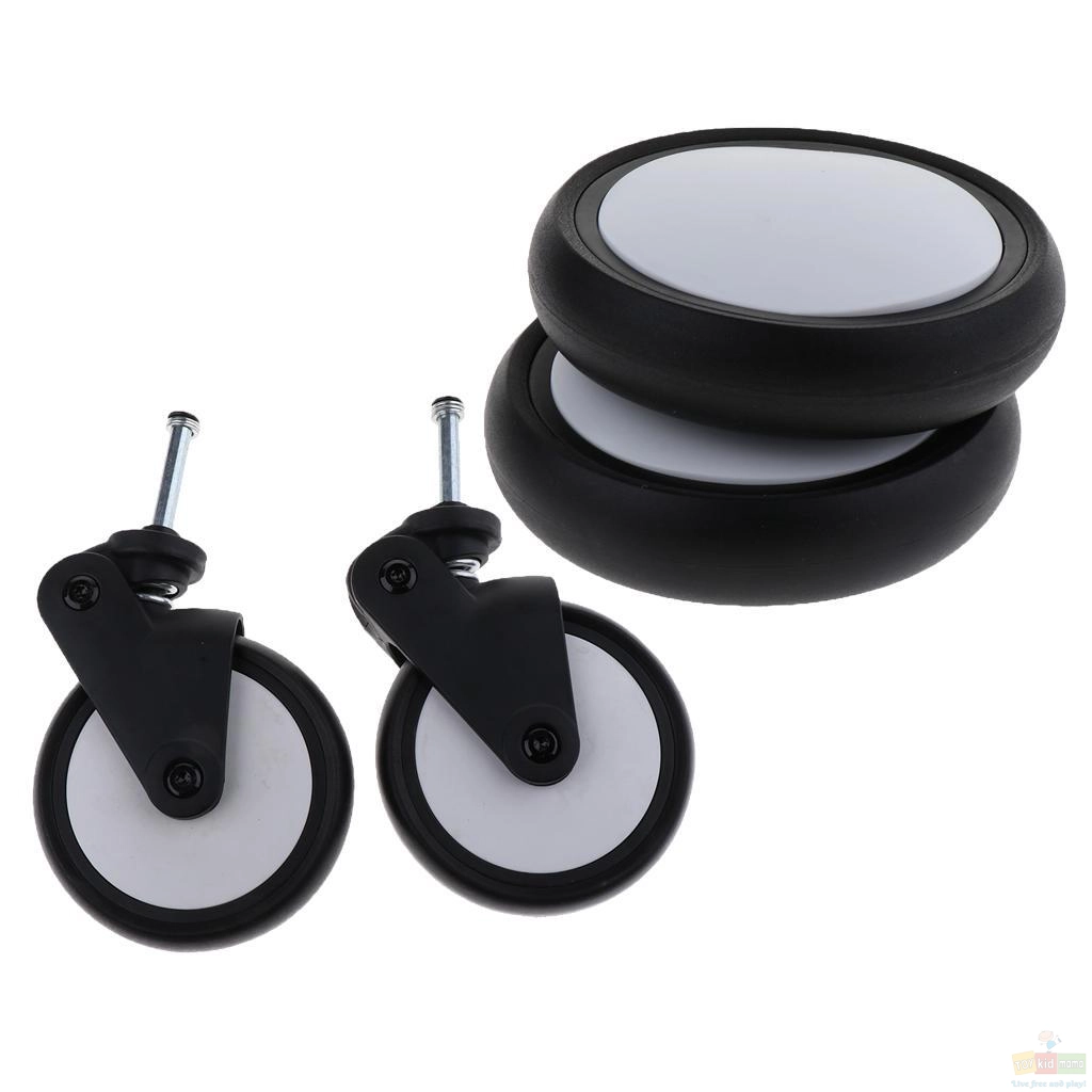 Baby Stroller Accessories - Wheel (2 Front / 2 Rear) for & 