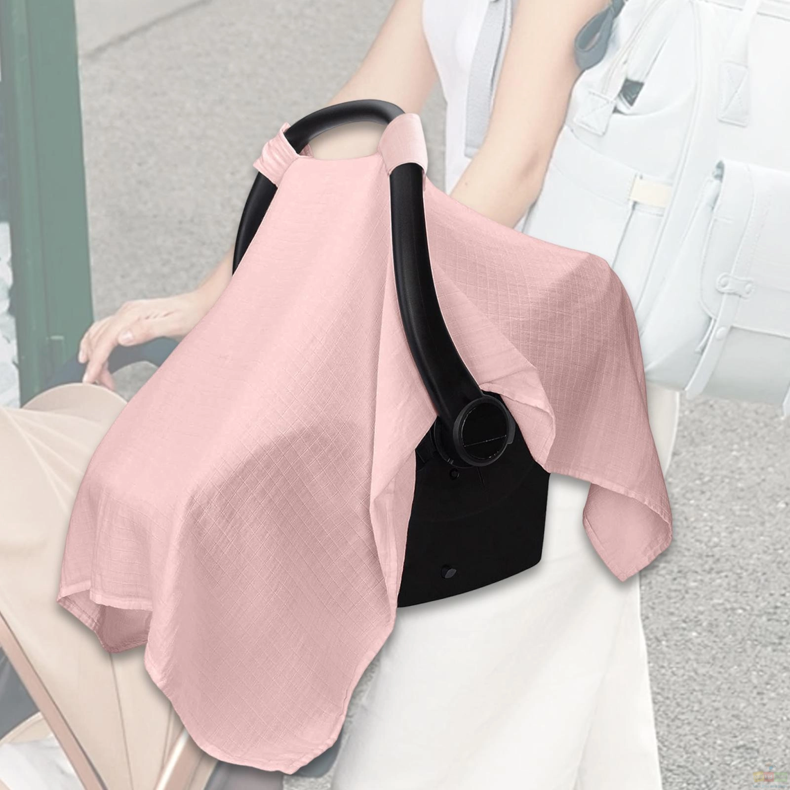 Car Seat Cover Baby Soft Universal Breathable Carseat Cover Car Seat Canopy