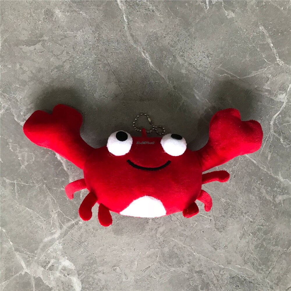 12cm Plush Crab Stuffed Toy - Middle Size