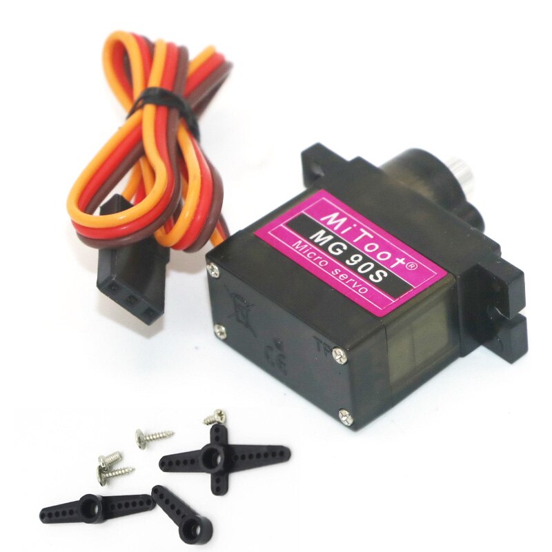 Upgraded Metal Gear Servos for Vehicles and Helicopters - Mitoot MG90S 9g Digital Micro Servos.