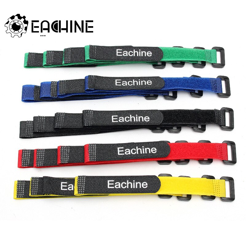 Original 10PCS Eachine Lipo Battery Tie Strong 26*2cm Cable Tie Down Strap Colors For RC Helicopter Quadcopter Model