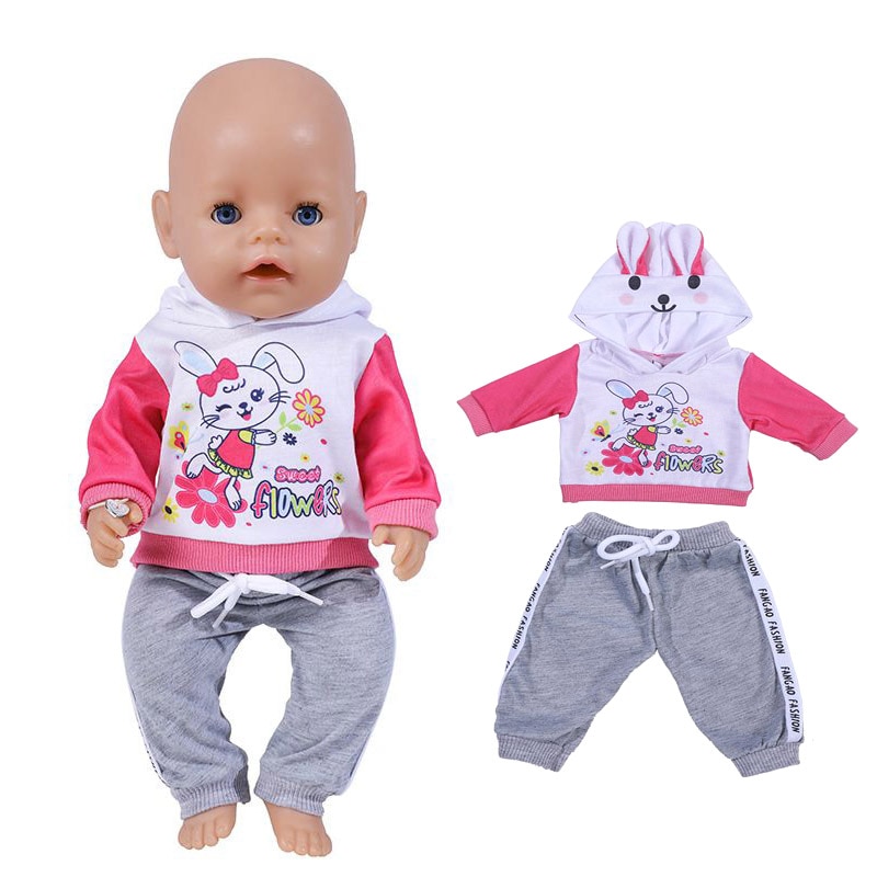 Doll Clothes For 43cm Baby Dolls Jacket Clothes for 17