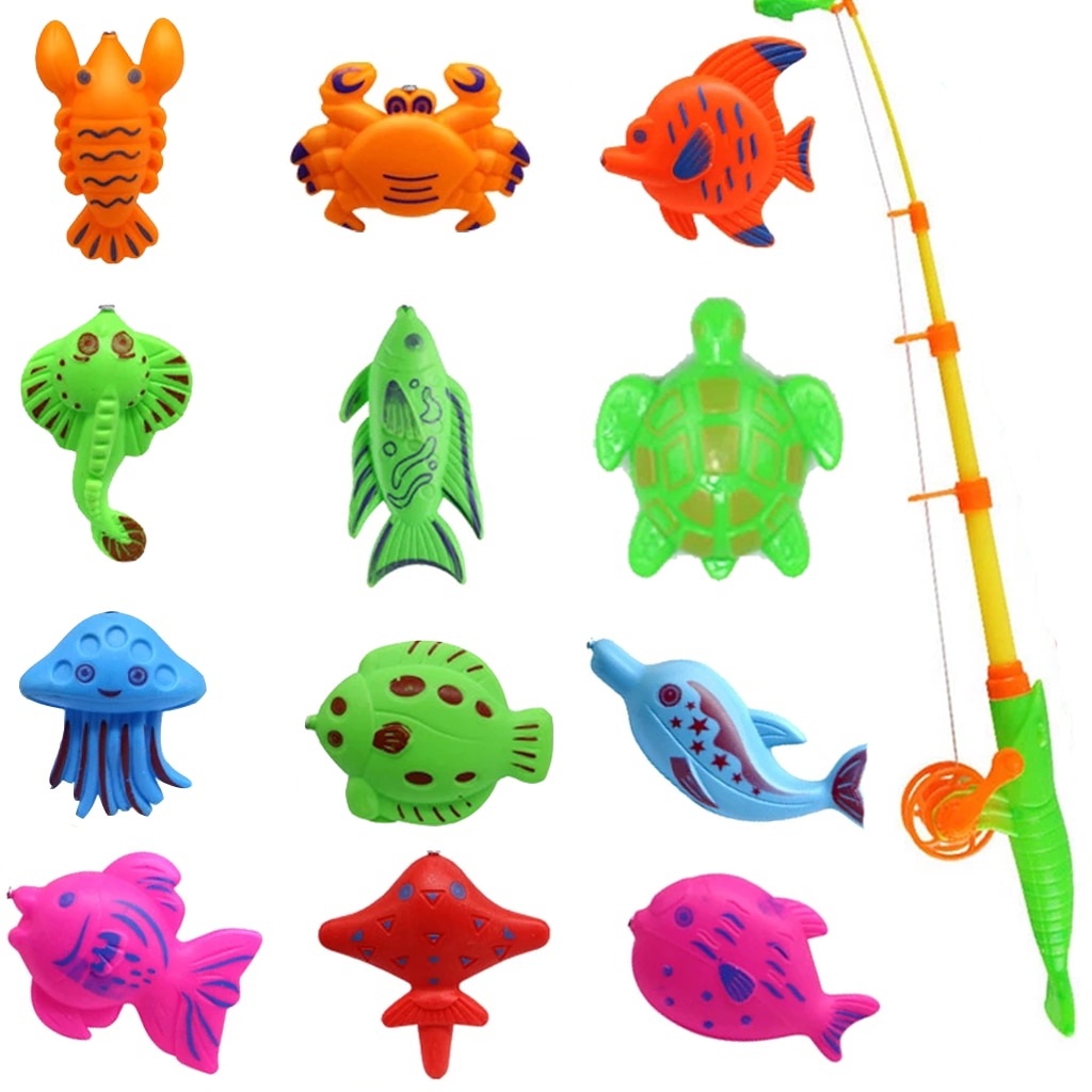 6pc Magnetic Fishing Toy for Baby/Kid - Educational Outdoor Fun & Sports  Gift (GYH)