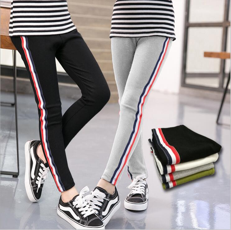 Girl's Cotton Leggings - Spring/Autumn Sports Clothing for 2-13 Years.