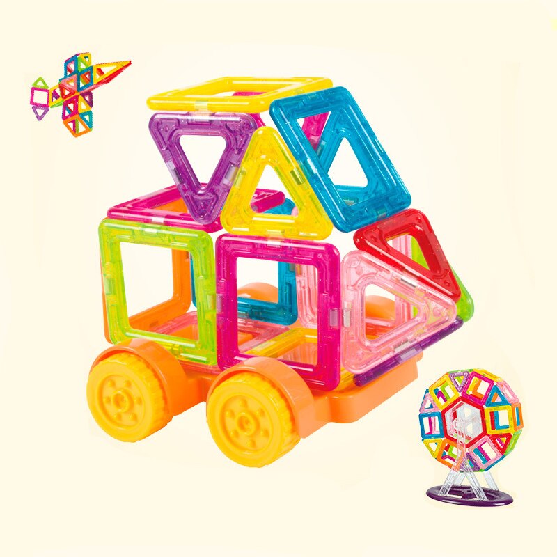 128pcs/184pcs/set Creative Magnetic toy Design Blocks Child intelligence educational magnetic toys stick favorite gift block toy