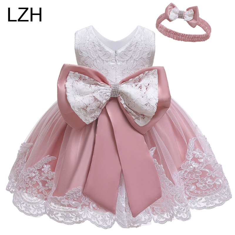Baby Girl's Princess Dress for 1st Birthday, Halloween, and Parties - LZH Newborn Clothes Costume