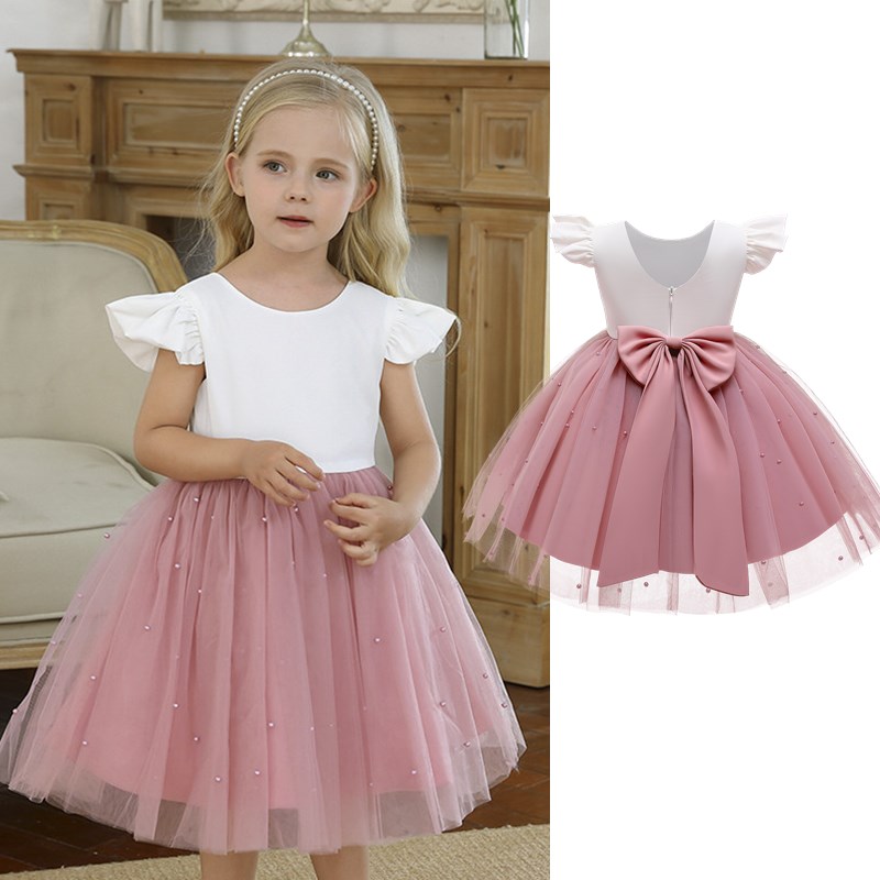 Baby Girl's 1st Birthday Party Dress Halloween Carnival Prom Gown