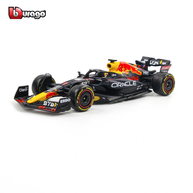 Bburago 1:43 F1 Champion Red Bull Racing TAG Heuer RB18 2022 #1 Verstappen #11 Perez Alloy Car Die Cast Model Toy Collectible