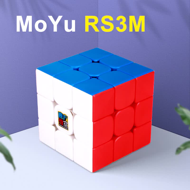 moyu rs3m 2020 Magnetic 3x3 Magic Cube rs3m 2020 cubing classroom  Magnet cube 3x3x3 Puzzle Speed Cube Toys for kids неокуб