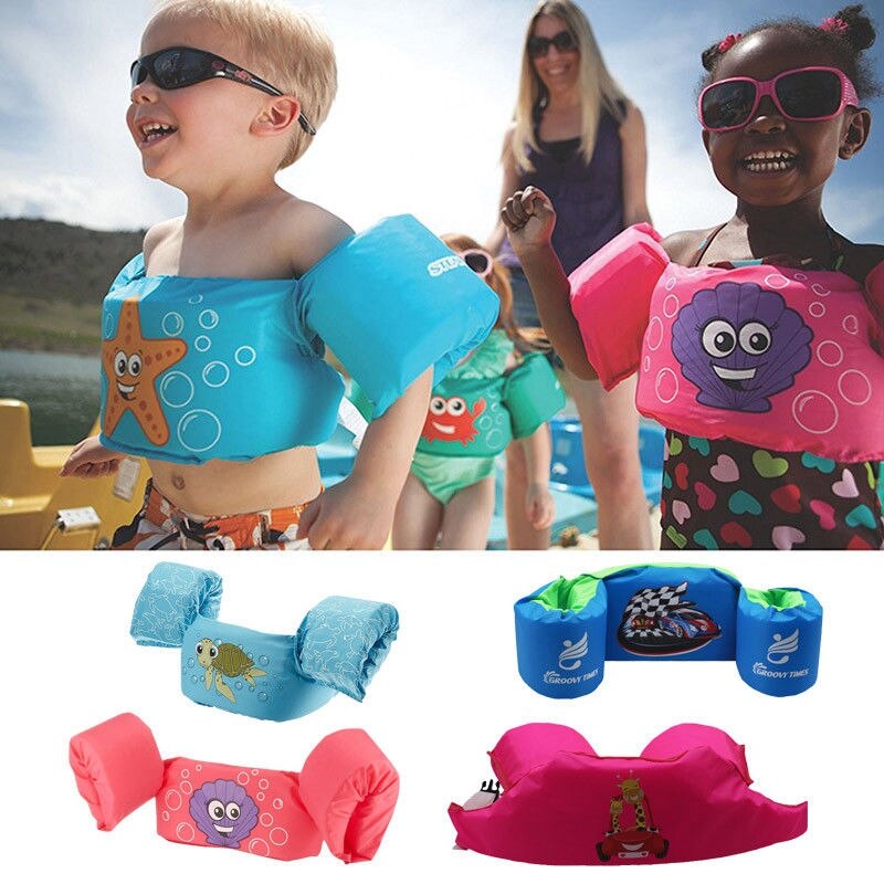 Baby Swim Toddler Float Swimming Ring Pool Infant Kid Life Jacket Buoyancy Vest