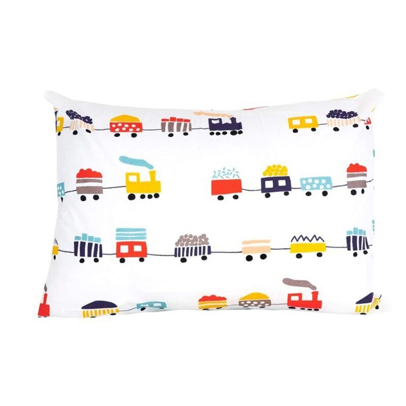Baby Pillowcase Ultra Soft Cotton Kids Toddler Cot Bed Sleeping Pillow Cover Envelope Style Travel Pillowcase