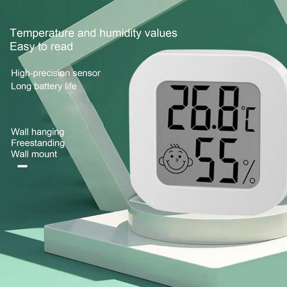 Smart Digital Thermometer Hygrometer Measurement Range Of Temperature ...