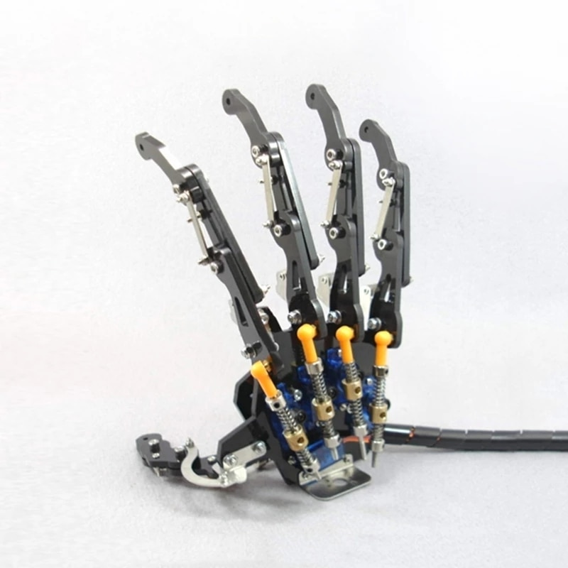 Metal Mechanical Paw Robot - 5DOF, DIY, Left and Right Hand with Five Fingers