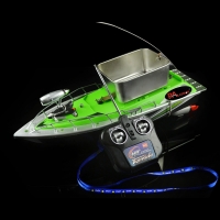 Speedboat Rc Bait Boat Carp Hull for Fishing Bait Mini Speed Boat Remote Control Boat Radio Control Light Toy Finder Model Ship
