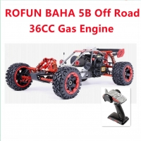 Powerful 36cc 2T Gasoline Engine Off-Road RC Car - Rovan Baja 5B with Symmetrical Steering and 2.4G Radio Control