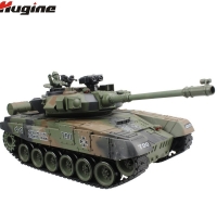 RC Tank Russian T-90 Main Battle Tank 15 Channel 1/20 2.4G With Sound and Shoot Bullet Recoil Effect Tank Model Electronic Toy
