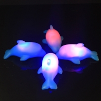 LED Dolphin Bath Toy for Kids - Glowing Water Toy for Toddlers, Beach, Pool and Shower - Perfect Gift for Children