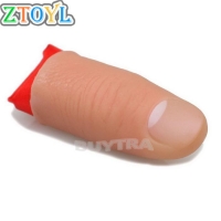 Funny Soft Fake Thumb Tip Magic Trick Prop for Close-Up Vanish Appearances and Pranks.