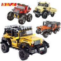 Educational All-Terrain Car Building Blocks Set - 500+ Pieces, Compatible with Blocks, Great Kid's Gift!