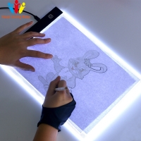 Leaning Machine LED Drawing Pad Tablet Drawing Pad Box Board LED Drawing Board USB Powered A4 Copy Station Leaning