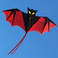 High quality 1.8 m Red Bat Power Kite  With  Kite Handle And Line Good Flying