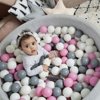 Soft Plastic Ocean Balls - 100/200 Pcs for Baby, Kids Bath, Swim, Pool, Beach and Photography Props.