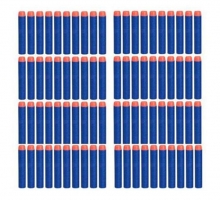 50pcs 7.2cm Refill Darts for Nerf Blasters, Soft and Hollow, Ideal Xmas Gift for Kids.