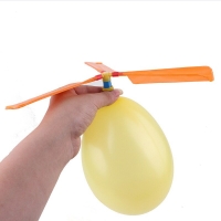 Traditional Balloon Airplane Helicopter  Outdoor Sports For Kids Child Party Bag Filler Flying Toy Gift