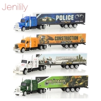 1 Pc Alloy Metal Car Model 5 Color Container Truck Diecast Model Kid Children Educational Toys Christmas Birthday Gift For Boys