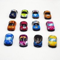 20pc Kids Pull Back Car Toy Set - Cartoon Mini Cars, Trucks, and Buses - Ideal Boy's Gift for Racing Fun!