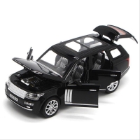1:32 7 Seats Off-Road Vehicle Sound And Light Alloy Pull Back Toy Car Children's Toys Model Car