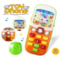Electronic Toy Phone For Kids Baby Mobile Phone Educational Learning Toys Music Sound Machine Toy For Children (Color Randomly)