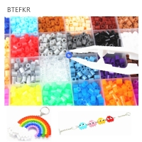 1000pcs/bag 5mm Hama Beads 48 Colors Perler Beads Puzzle Education Toy Fuse Bead Jigsaw Puzzle 3D For Children abalorios