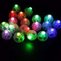 10 Pcs/set Mini LED Light Ball Lamp For Balloon Lantern Birthday Parties Decor Kids Glow in the Dark Toys 6 Colors
