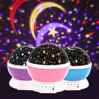 Novelty Luminous Toys Romantic Starry Sky LED Night Light Projector Battery USB Night Light Ball Creative Kids Birthday Gifts