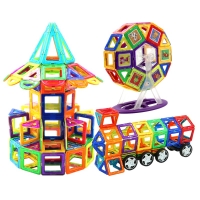 DIY Magnetic Blocks Set for Kids - Educational Toy (21-89 pcs) - Ideal Gift for Boys and Girls