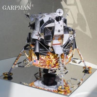 Hyperfine Apollo Landing Module 3D Paper Model DIY handmade Creative Art Decoration Personality