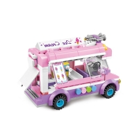 Enlighten Building Block City Cars ice cream car 212pcs Educational Bricks Toy Boy Gift-No Box