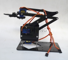 Acrylic Mechanics Handle Robot robotic 4 DOF arm for arduino Created Learning Kit SG90